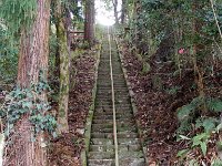 男坂 頂上が見えない