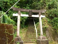 松寿弁財天社 ここから約200段の階段です