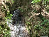 五常の滝 水量が少なく迫力が無かった