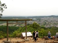 鳥居と市街