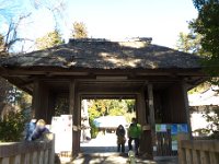 門 茅葺きがすごい