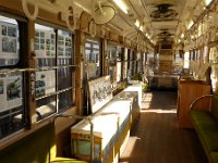 都電車両内展示