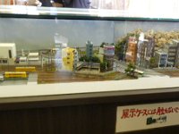 都電車両内展示：Zゲージ