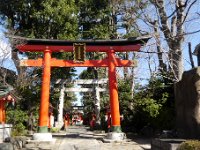 馬橋稲荷神社：一の鳥居