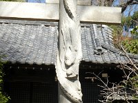 龍の彫刻