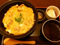 比内地鶏親子丼