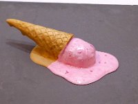 溶けたアイスクリーム
