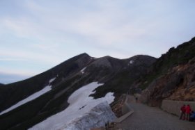 ハイキング道＆雪渓