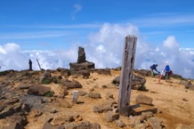 熊野岳山頂