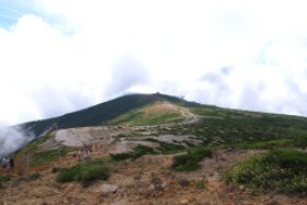 刈田岳方向