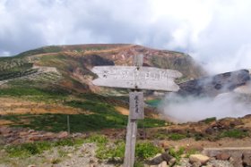 刈田岳山頂